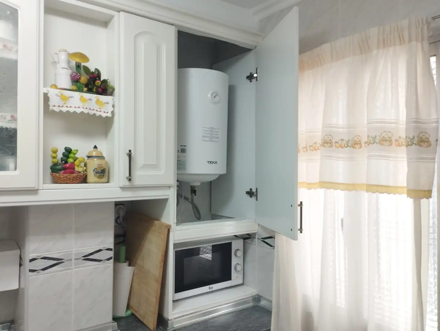 Küche von Wohnung zum Verkauf in Zaragoza mit Heizung, Terrasse und Möbliert
