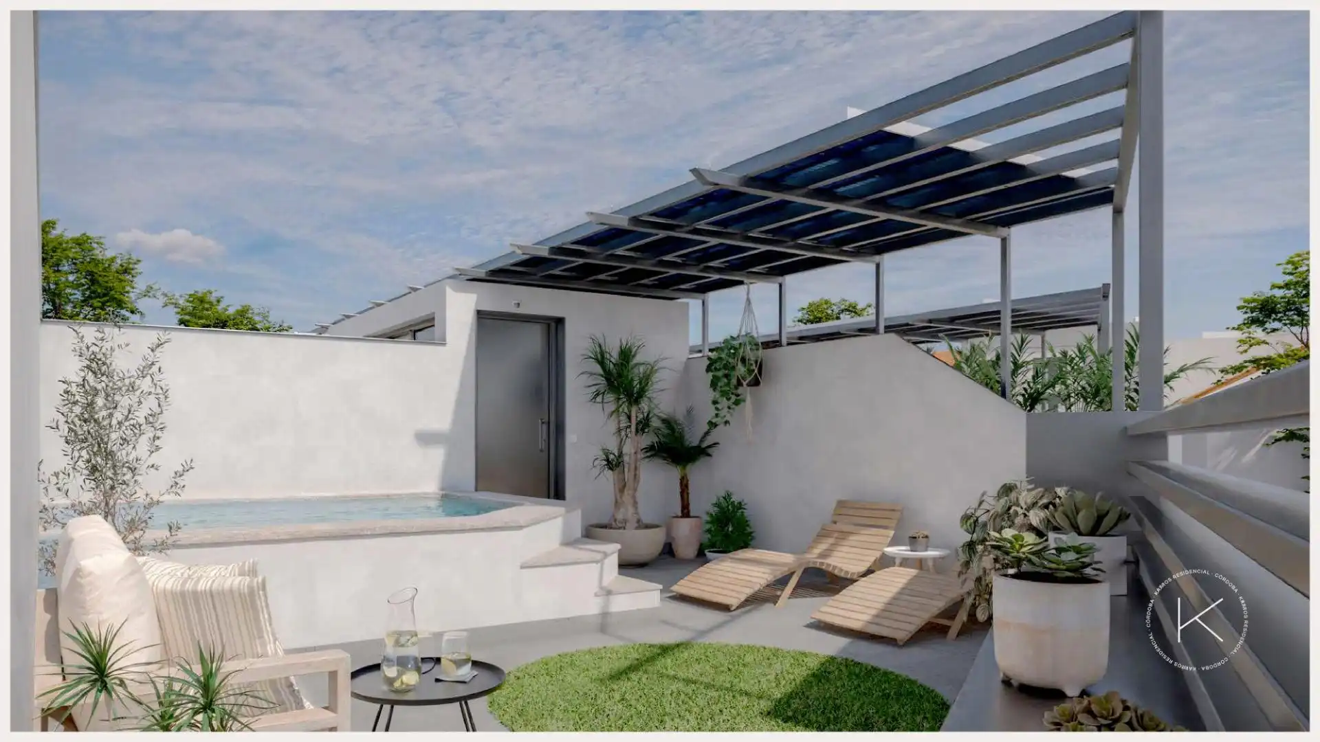 Terrace of Detached homes for sale in Córdoba  with Terrace and Swimming Pool