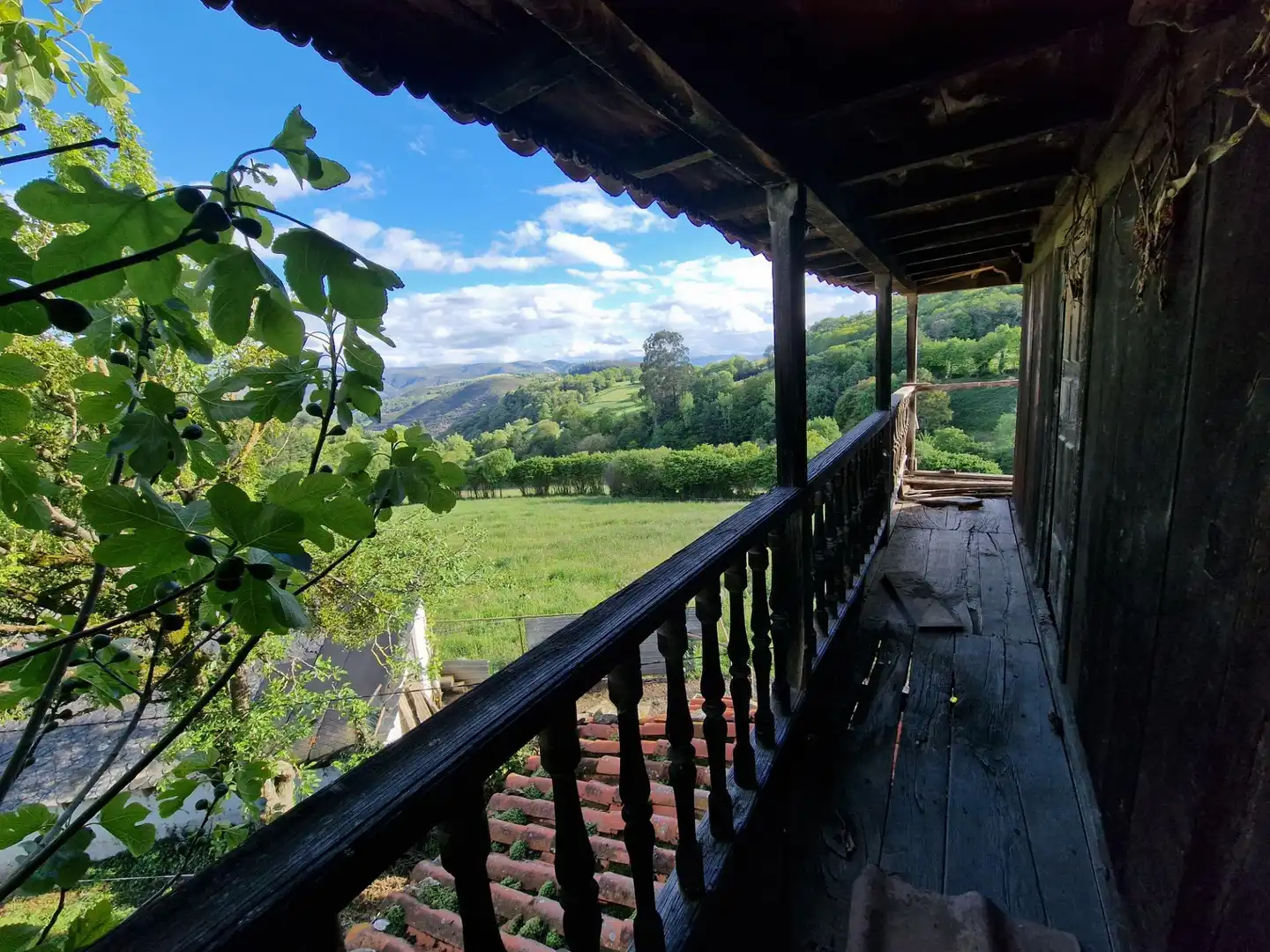 Terraza de Finca rústica en venta en Tineo con Balcón y Piscina comunitaria