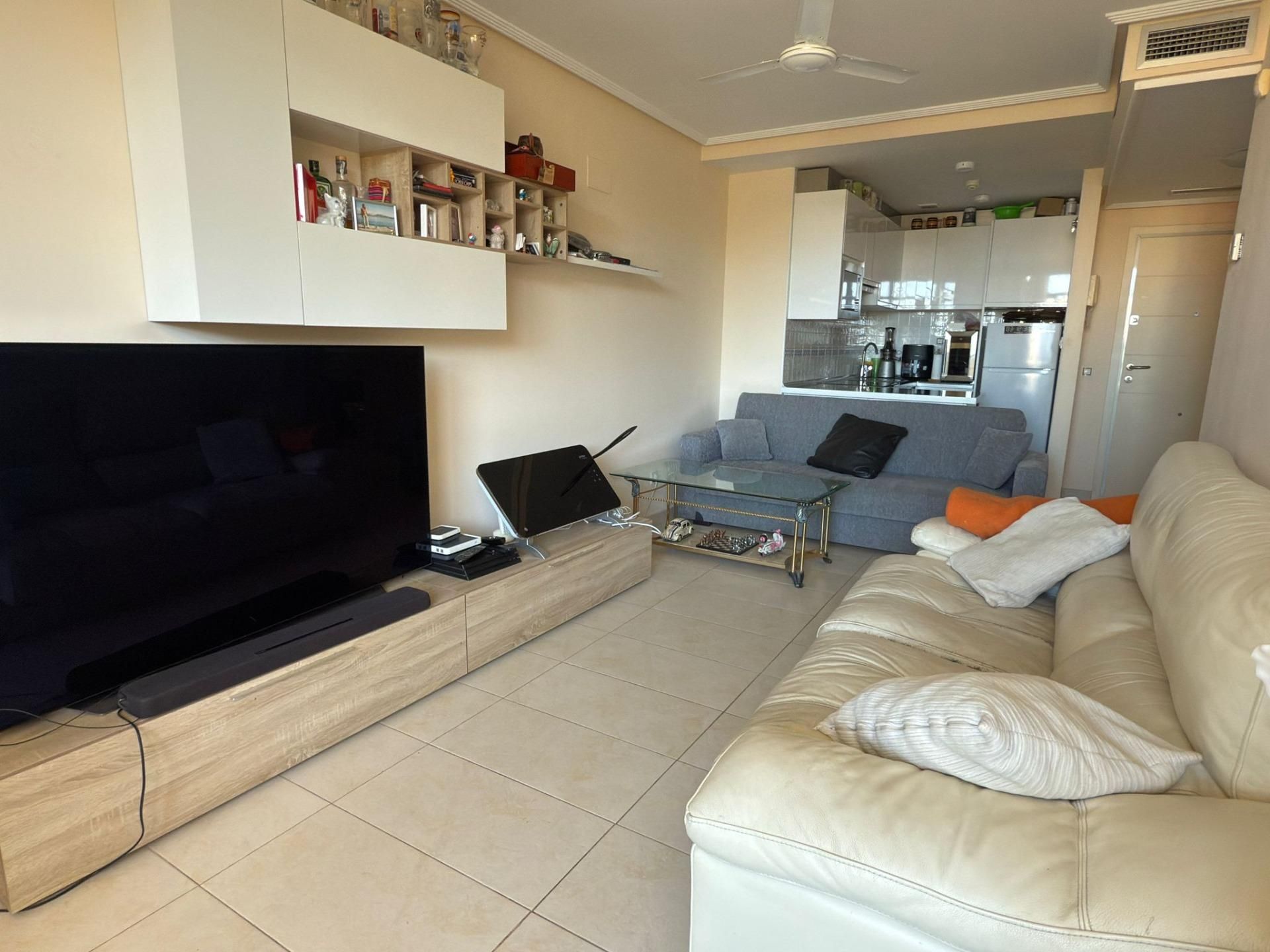 Living room of Apartment for sale in Benidorm  with Private garden, Terrace and Community pool