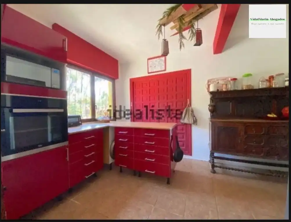 Cuina de Casa o xalet en venda en Mutxamel amb Aire condicionat, Jardí privat i Forn