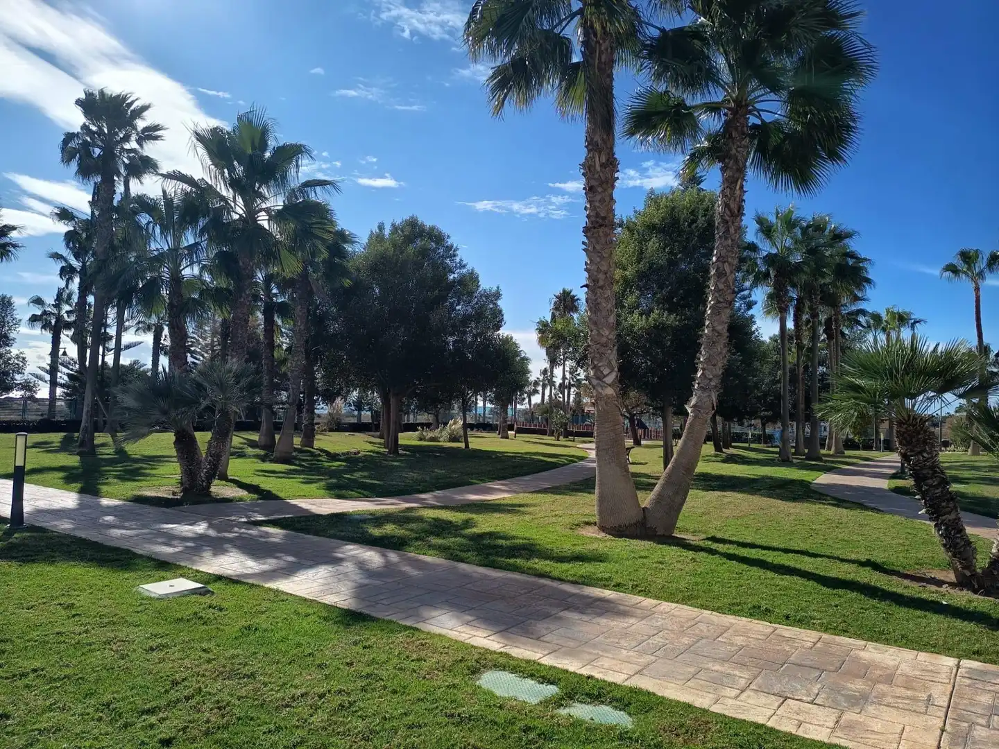 Vista exterior de Apartamento de alquiler en El Ejido con Aire acondicionado, Calefacción y Jardín privado