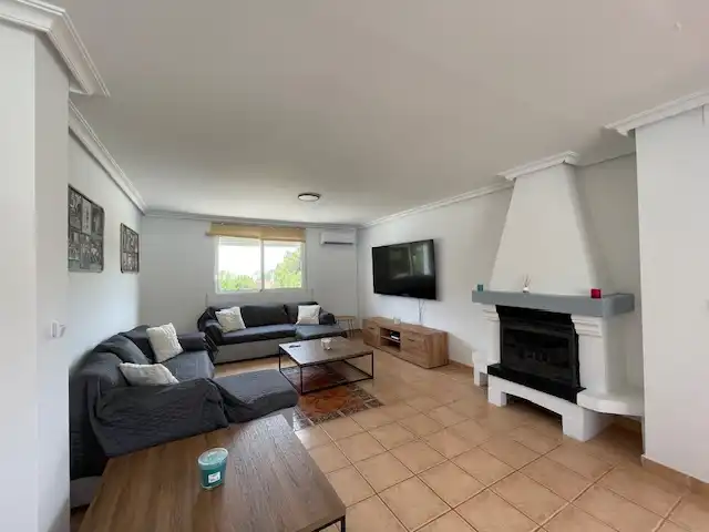 Living room of Houses for rent in Alicante / Alacant  with Air Conditioner, Heating and Private garden