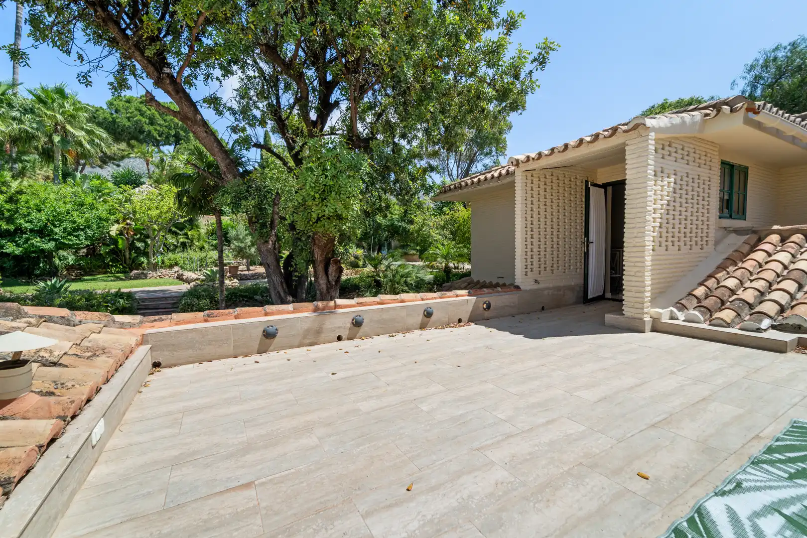 Terrassa de Casa o xalet en venda en Benalmádena amb Aire condicionat, Calefacció i Jardí privat