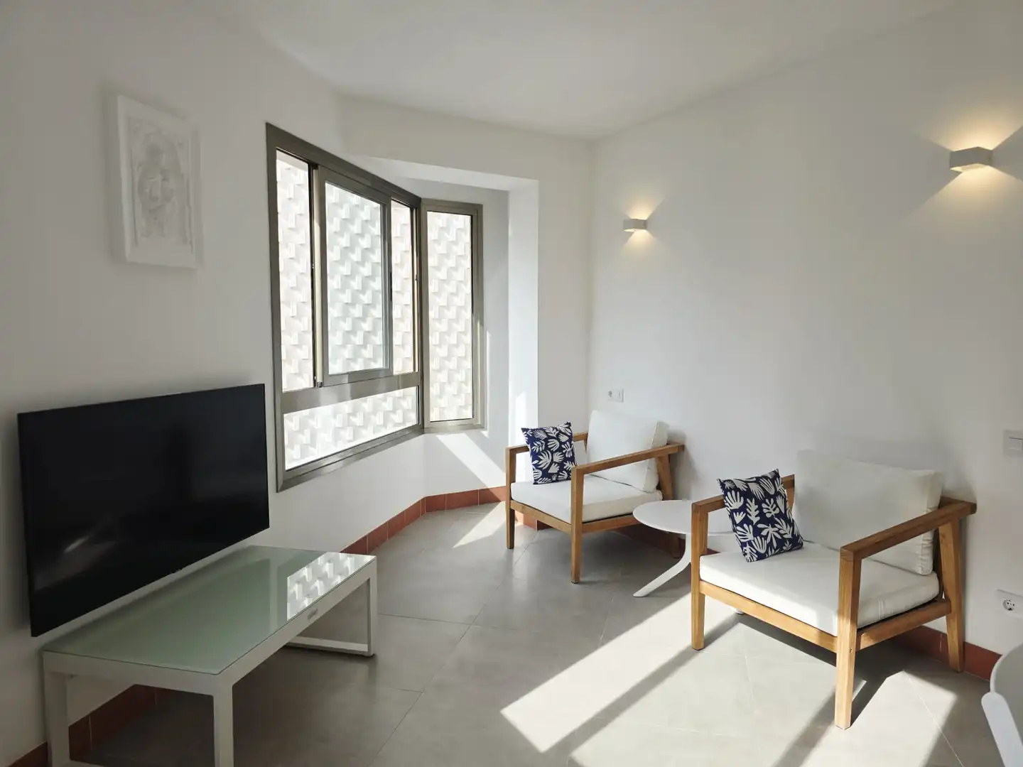 Sala de estar de Apartamento en venta en Las Palmas de Gran Canaria