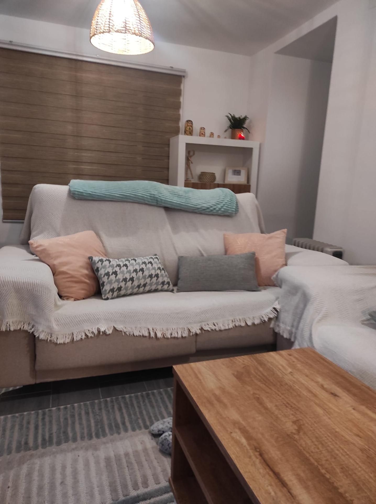 Living room of Attic for sale in Málaga Capital  with Air Conditioner, Private garden and Terrace