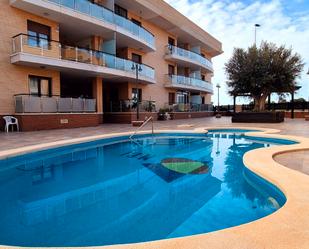 Swimming pool of Planta baja for sale in San Javier  with Air Conditioner, Heating and Terrace