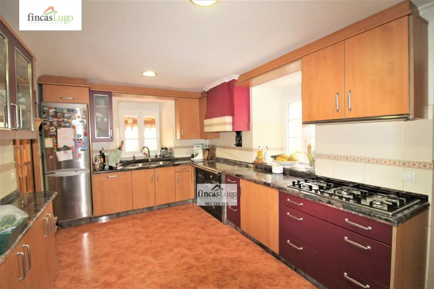 Cocina de Casa o chalet en venta en Lugo con Jardín privado, Terraza y Trastero
