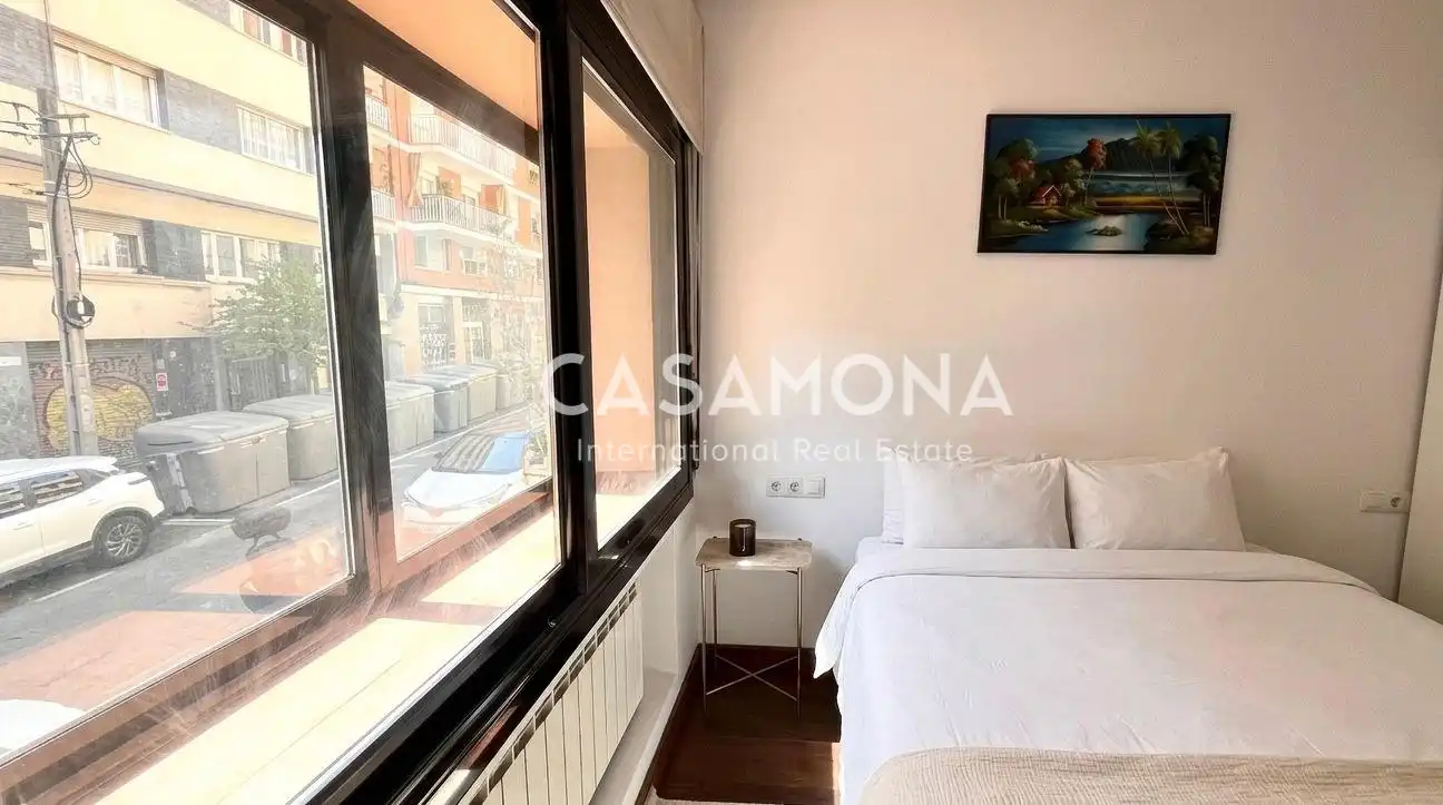 Schlafzimmer von Wohnungen zum Verkauf in Barcelona mit Klimaanlage
