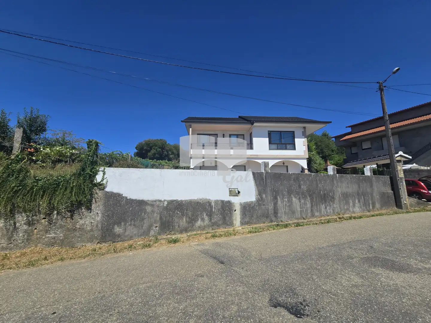 Vista exterior de Casa o chalet en venta en Mos con Jardín privado y Terraza