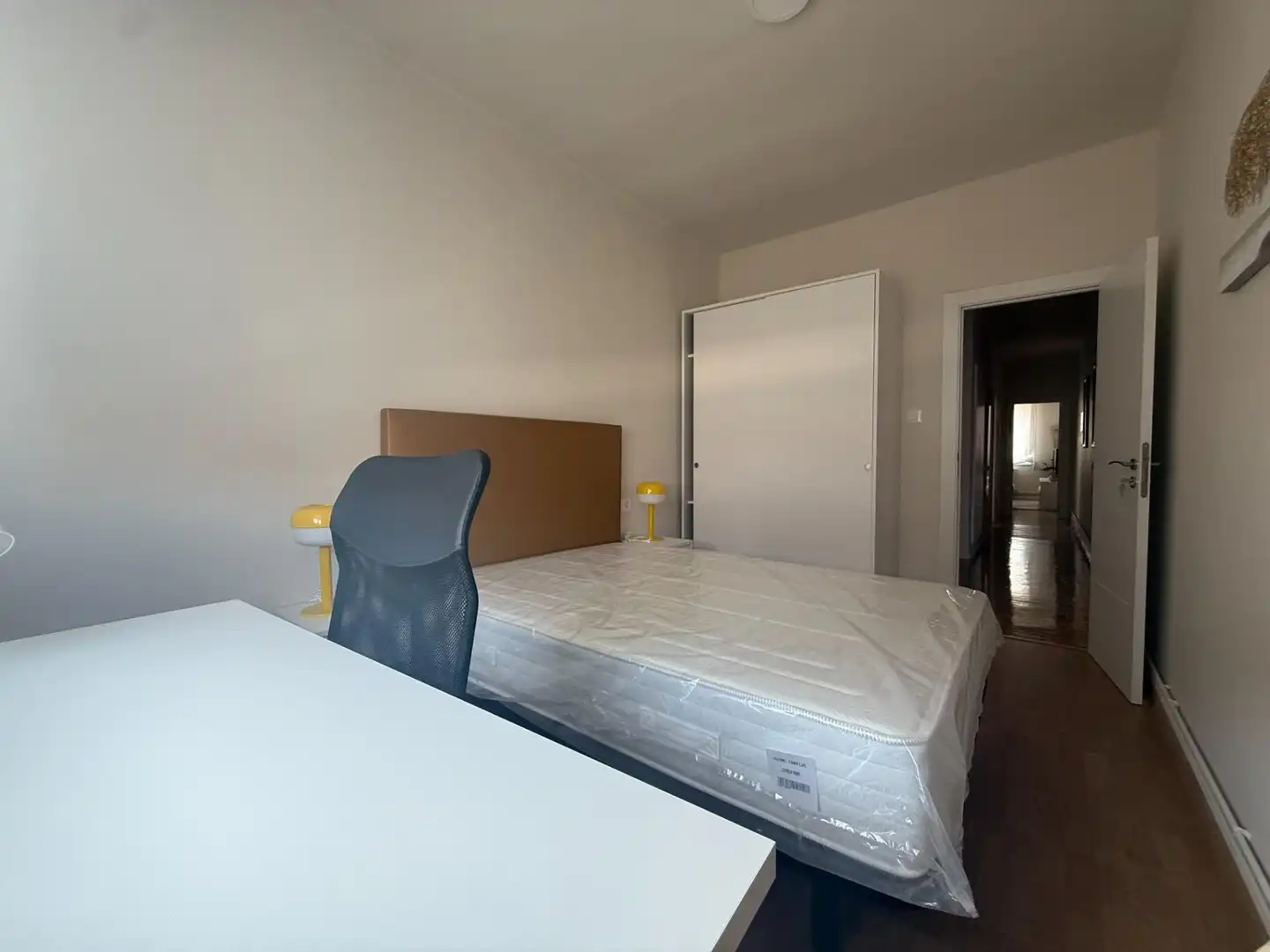 Schlafzimmer von Wohnung zur Miete in Ourense Capital  mit Heizung und Balkon