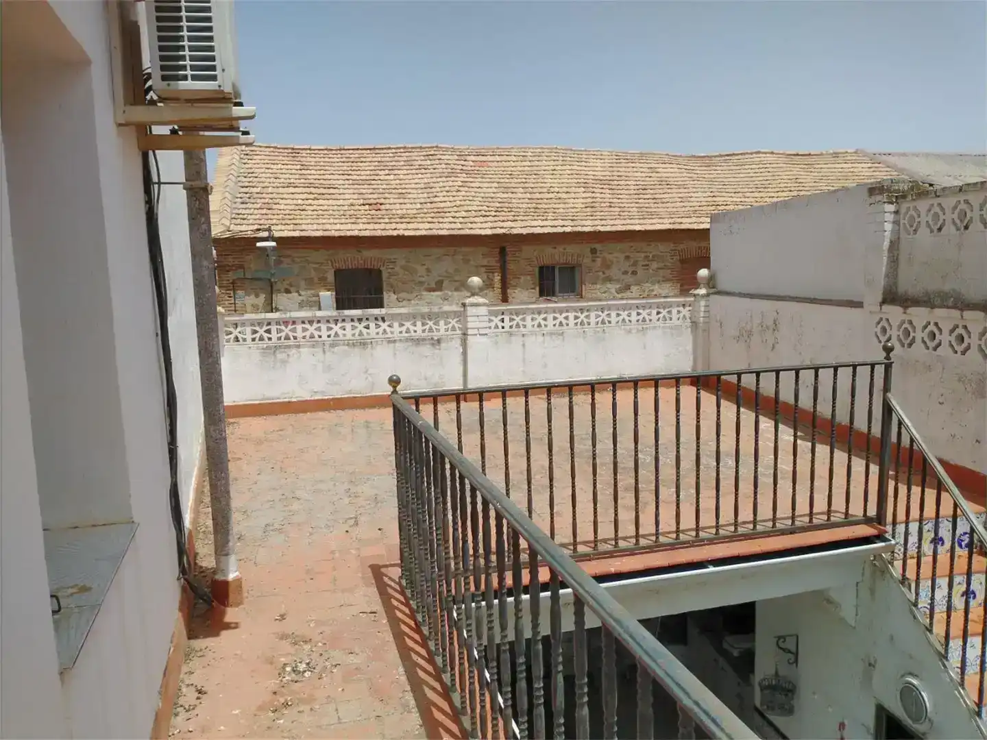 Terraza de Planta baja en venta en Malpartida de la Serena con Aire acondicionado, Amueblado y Balcón