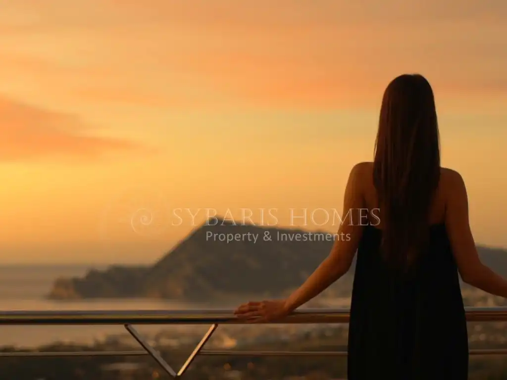 Vista exterior de Casa o chalet en venta en Altea con Piscina y Amueblado