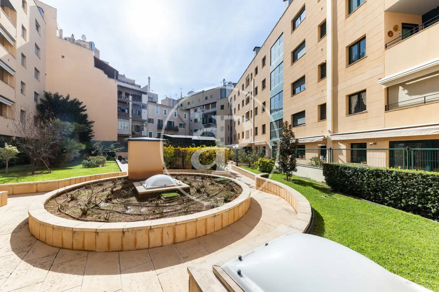 Garten von Wohnung zum Verkauf in  Palma de Mallorca mit Klimaanlage, Heizung und Privatgarten