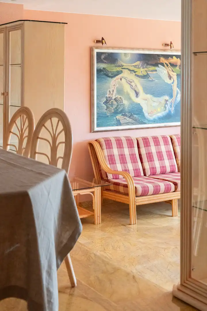Living room of Houses for sale in Lloret de Mar  with Air Conditioner, Terrace and Swimming Pool