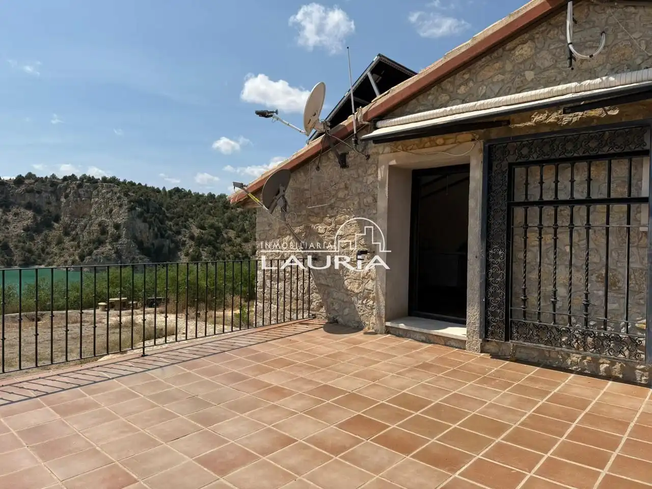 Terraza de Finca rústica en venta en Teruel con Calefacción, Jardín privado y Terraza