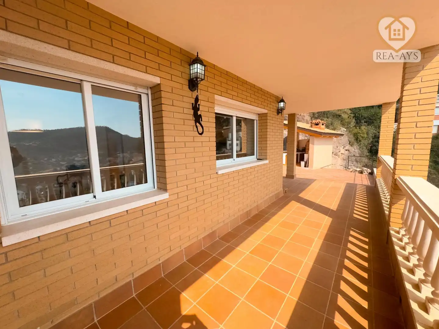 Terraza de Casa o chalet en venta en Vallirana con Aire acondicionado, Calefacción y Jardín privado