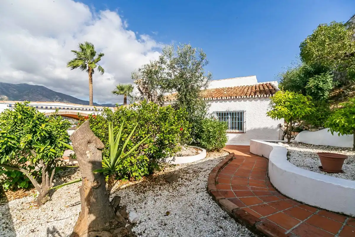 Jardín de Casa o chalet en venta en Mijas con Aire acondicionado, Calefacción y Jardín privado