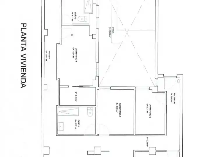 Piso con ascensor en venta en Av Madrid 123