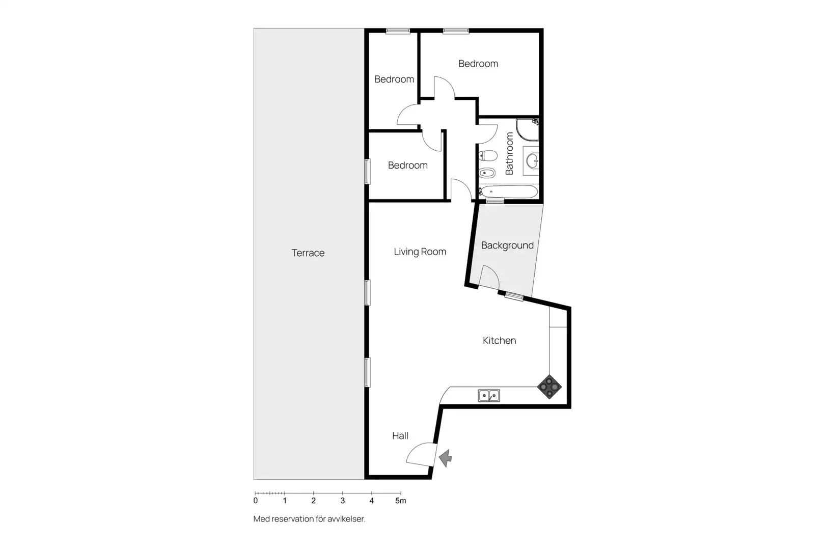 Apartamento en venta en Cártama