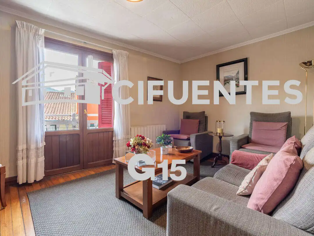 Living room of Flat for sale in Usurbil  with Heating and Furnished