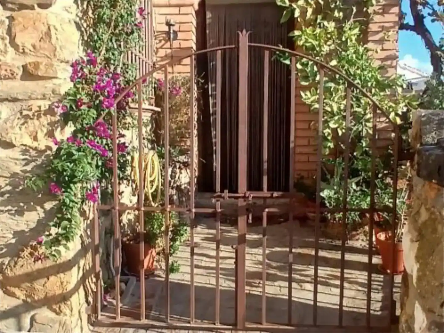 Garten von Erdgeschoss zur Miete in Benalauría mit Möbliert