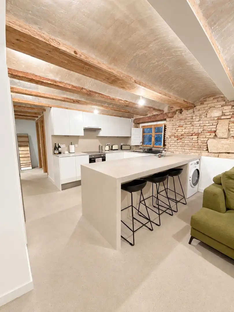 Cocina de Planta baja de alquiler en Ciutat Vella 