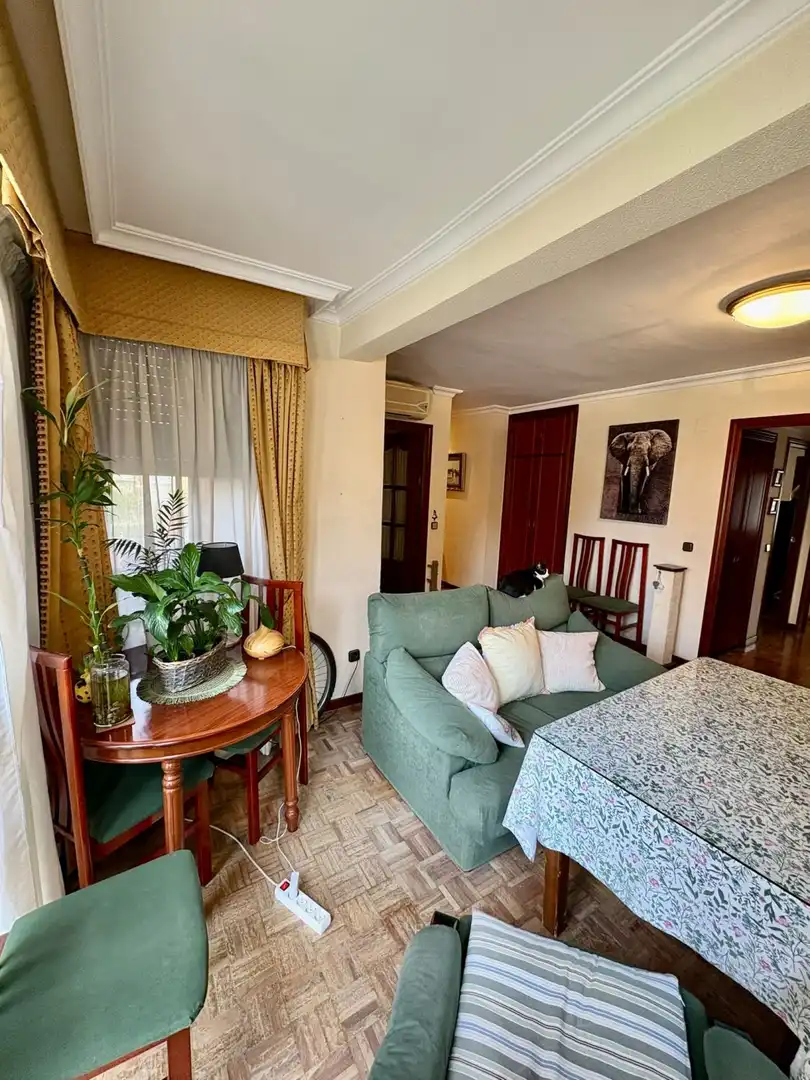 Living room of Flat for sale in Sevilla  with Air Conditioner and Heating