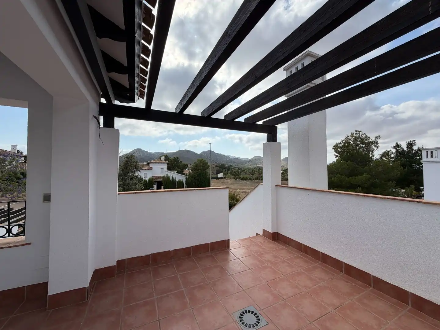 Terraza de Casa o chalet en venta en Fuente Álamo de Murcia con Aire acondicionado, Jardín privado y Terraza