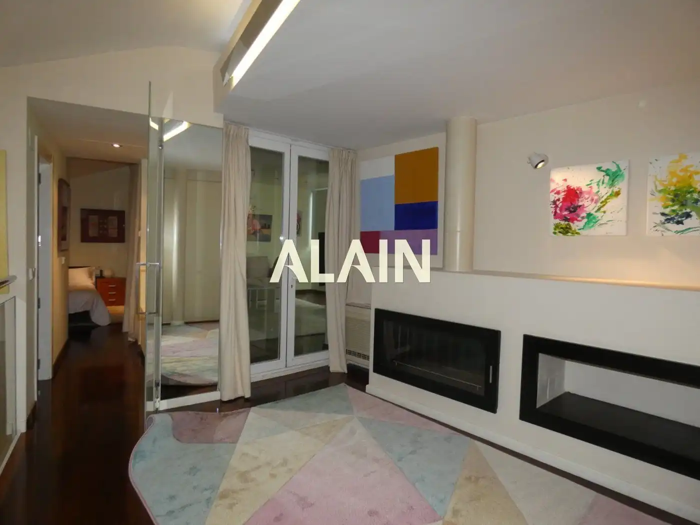Sala d'estar de Àtic en venda en Valencia amb Aire condicionat, Calefacció i Parquet