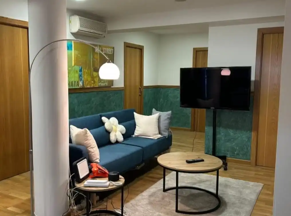 Sala de estar de Piso en venta en Ourense Capital  con Calefacción, Amueblado y Balcón