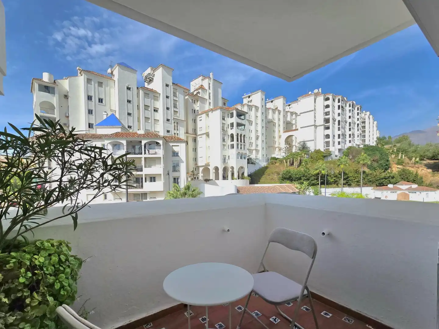 Terrassa de Apartament de lloguer en Estepona Pueblo