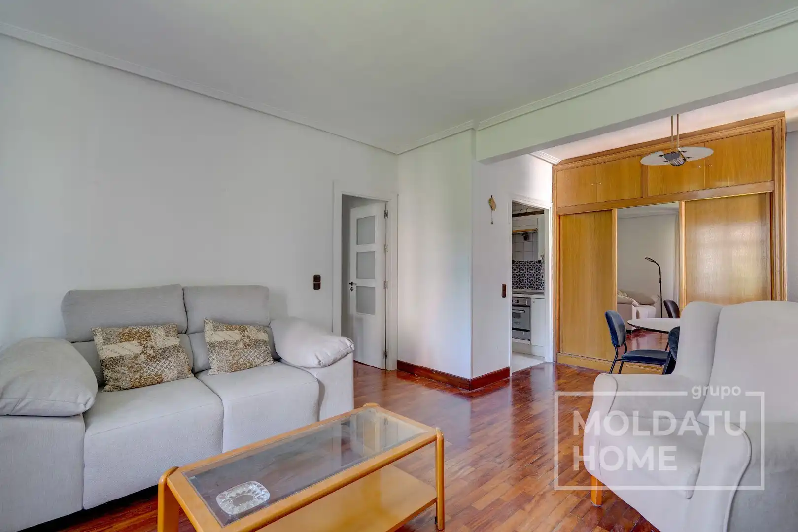 Wohnzimmer von Wohnung zum Verkauf in Donostia - San Sebastián  mit Heizung, Terrasse und Abstellraum