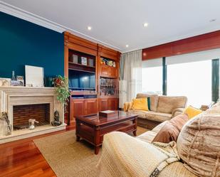 Living room of House or chalet for sale in Vigo   with Heating, Parquet flooring and Terrace