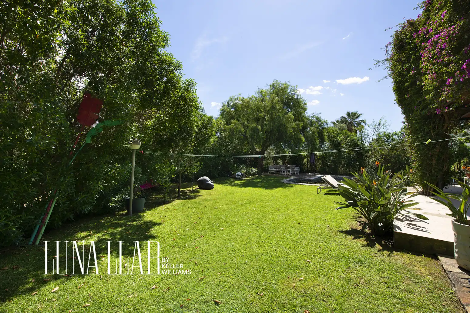 Garten von Haus oder Chalet zum Verkauf in Castelldefels mit Terrasse und Schwimmbad