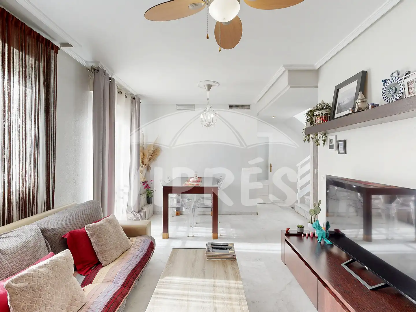 Sala de estar de Dúplex en venta en Mérida con Amueblado