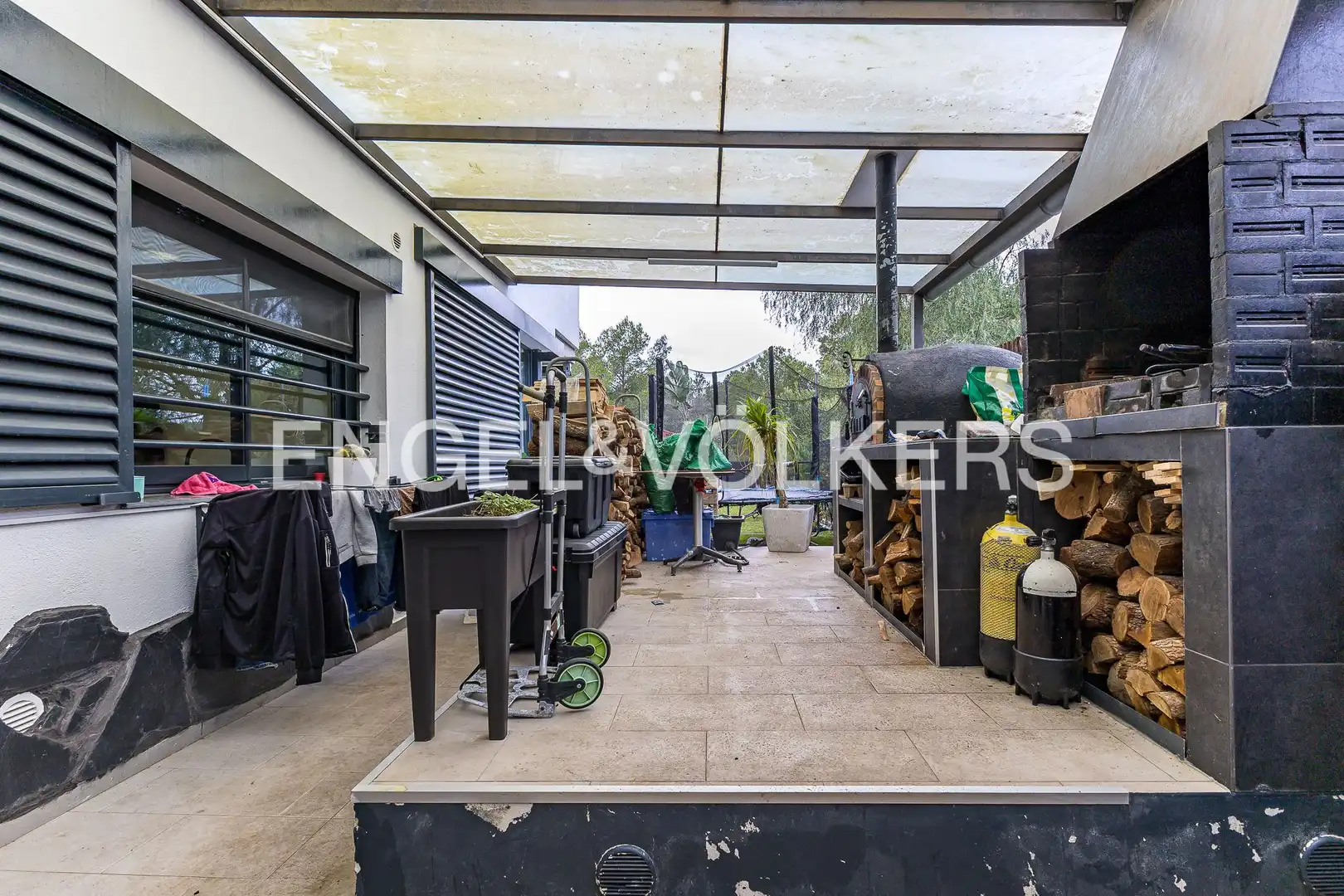 Terraza de Casa o chalet de alquiler en Sant Pere de Ribes con Aire acondicionado, Calefacción y Jardín privado