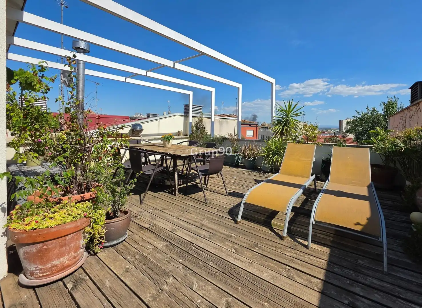 Terraza de Casa adosada en venta en Lleida con Aire acondicionado y Calefacción