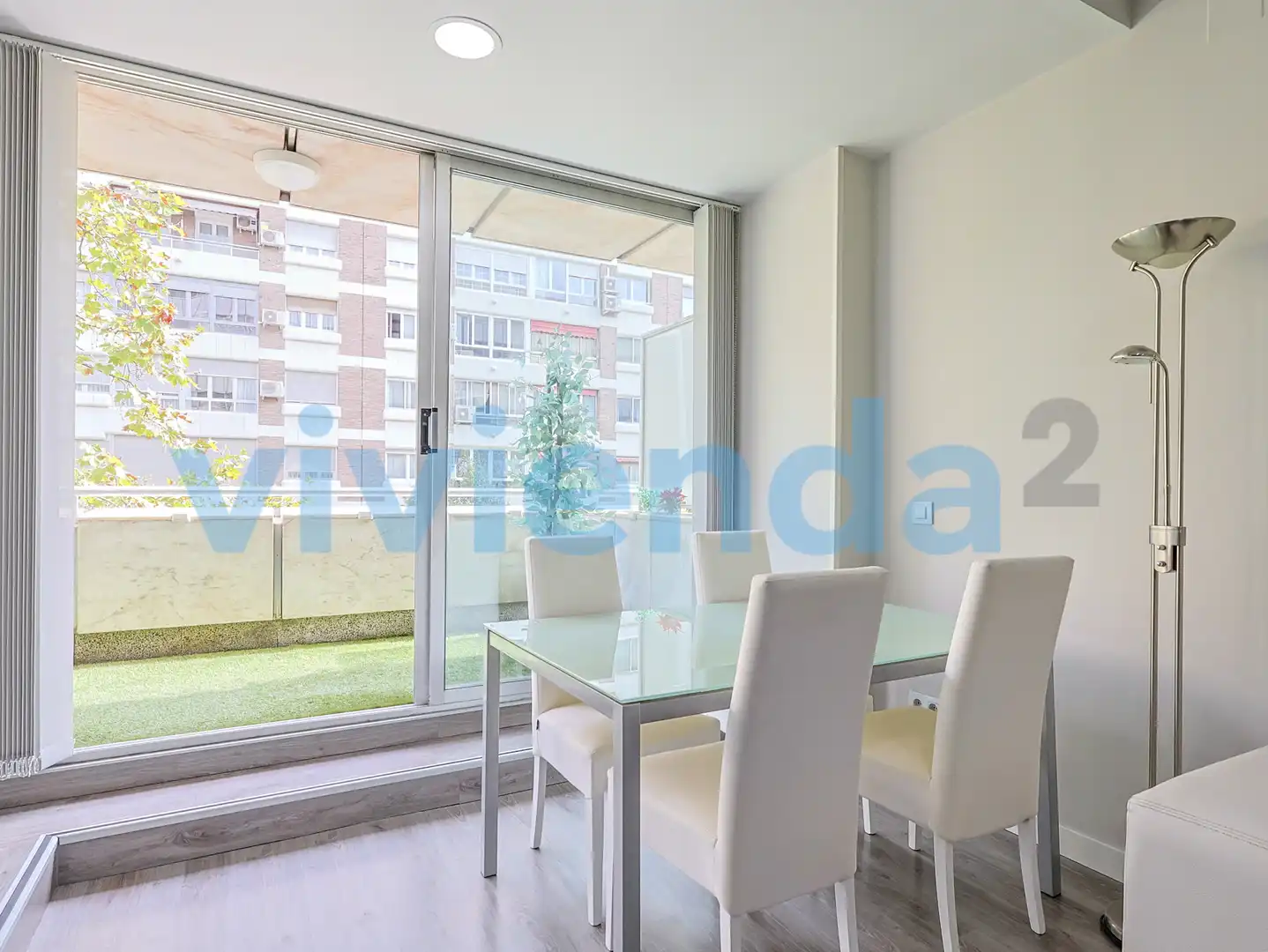 Esszimmer von Wohnung zur Miete in Madrid mit Klimaanlage, Heizung und Terrasse