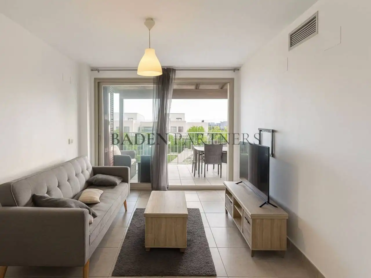 Terrasse von Wohnung zur Miete in San Jorge / Sant Jordi mit Klimaanlage, Terrasse und Alarm