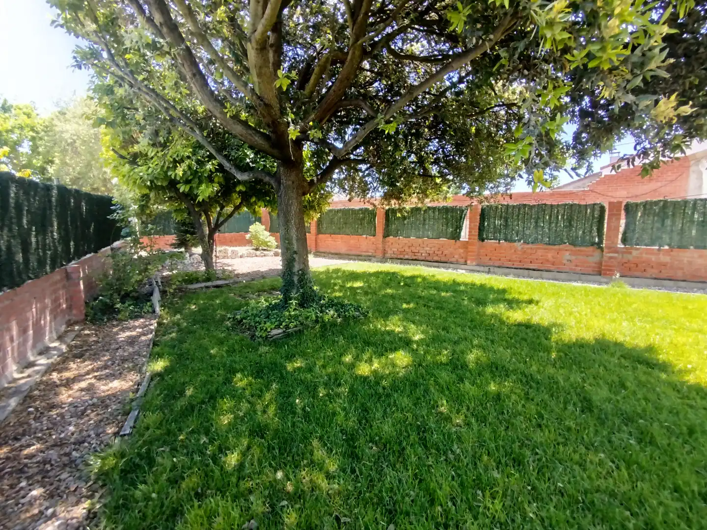 Jardín de Casa o chalet en venta en Cogeces de Íscar con Calefacción, Jardín privado y Terraza