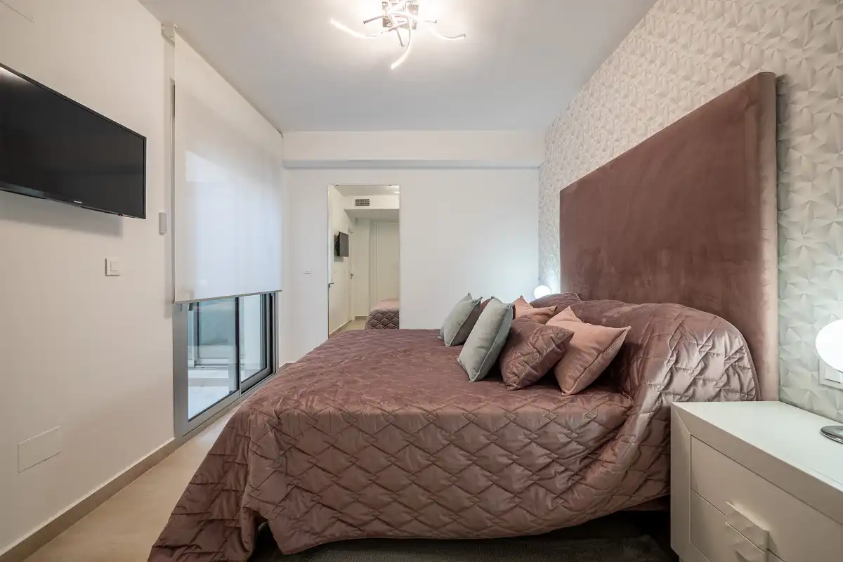 Dormitori de Casa o xalet en venda en Algorfa amb Jardí privat, Terrassa i Piscina