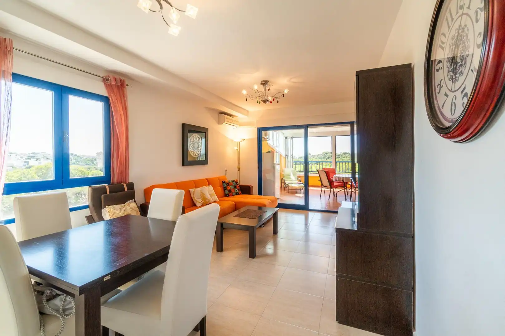 Living room of Apartments for sale in Orihuela  with Air Conditioner, Swimming Pool and Furnished