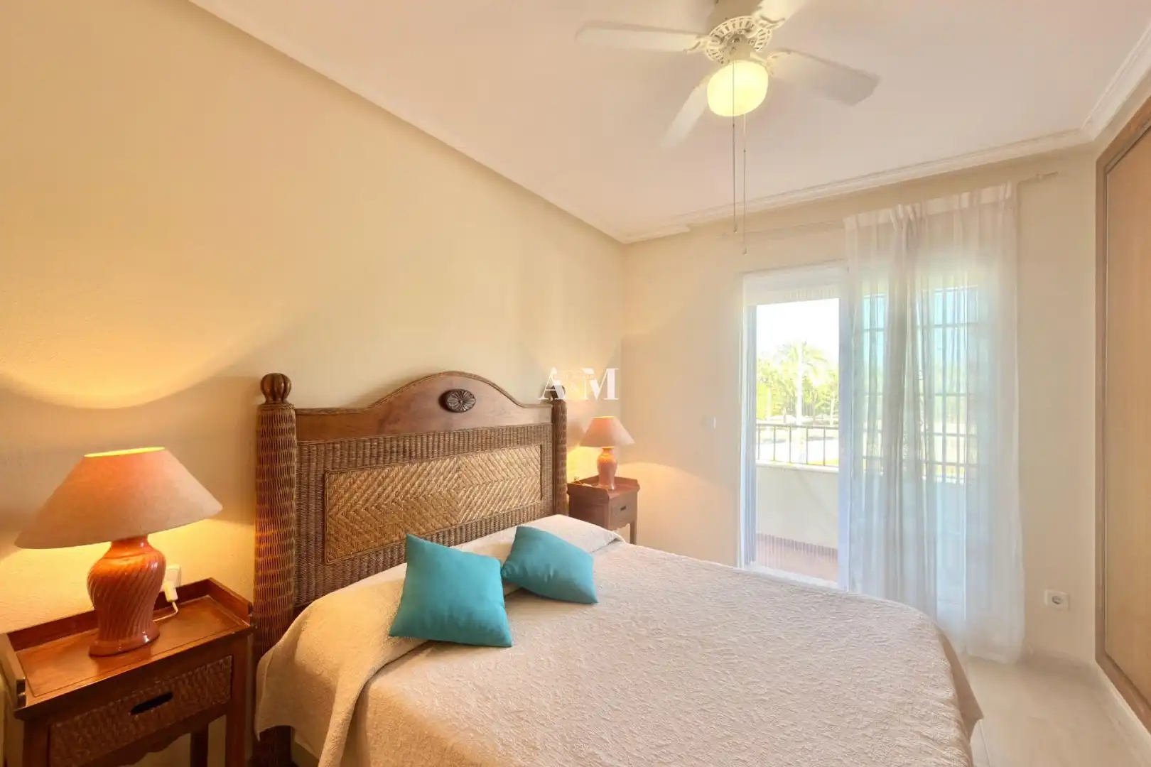 Schlafzimmer von Einfamilien-Reihenhaus zur Miete in San Javier mit Terrasse, Schwimmbad und Möbliert