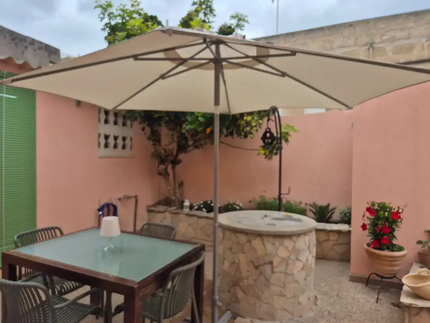 Terrassa de Casa adosada de lloguer en Ariany amb Aire condicionat, Jardí privat i Traster