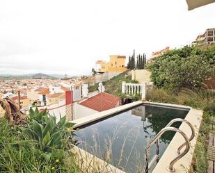 Swimming pool of Single-family semi-detached for sale in Málaga Capital  with Private garden, Terrace and Storage room