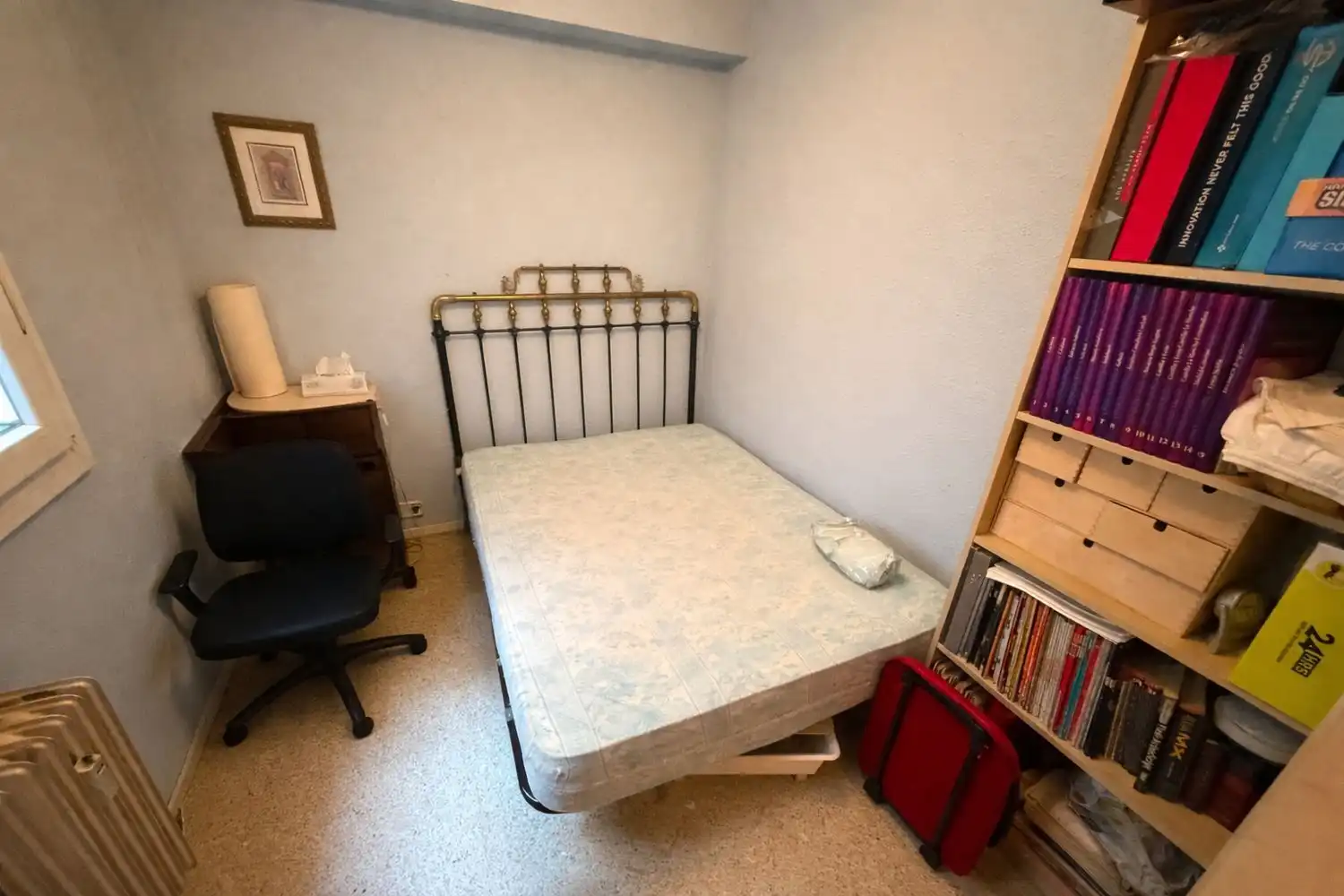 Schlafzimmer von Wohnung zum Verkauf in Madrid mit Klimaanlage, Heizung und Terrasse