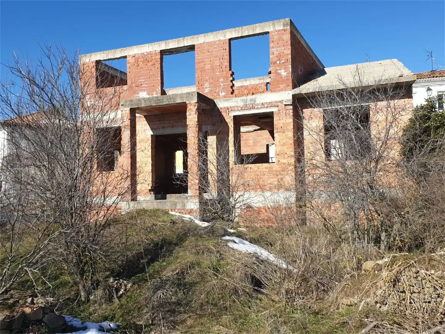 Vista exterior de Terreno en venta en Santibáñez de la Peña