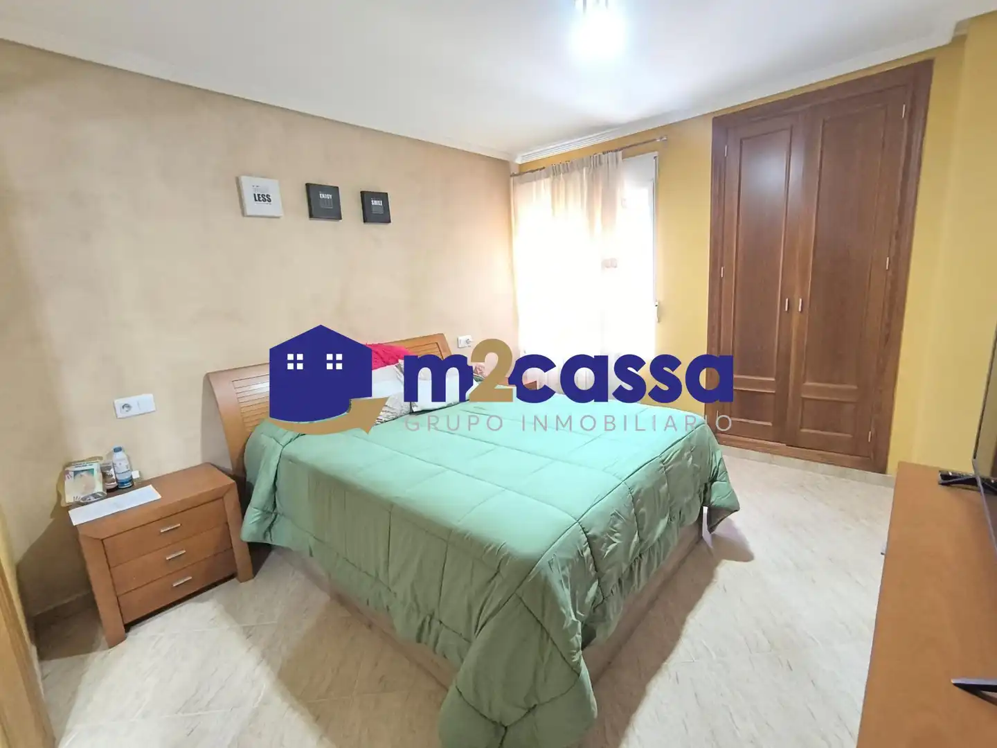 Bedroom of Flat for sale in Lorca  with Air Conditioner and Storage room