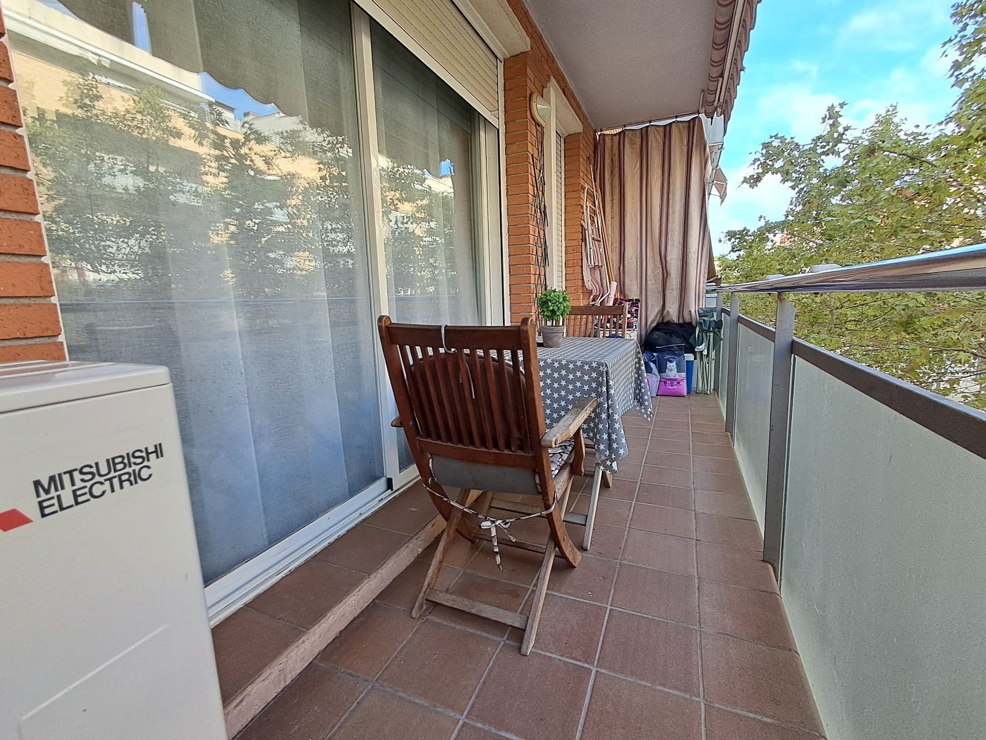 Balcony of Flat for sale in Mataró  with Heating and Terrace
